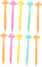 Operitacx 10 Pcs Mushroom Design Mechanical Pencils Set, Plastic Writing Pencils for Gifts and Drawing