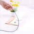 HYTESCO 14 16 Inch 1.5mm Custom x Clear Desk Cover Protector, Thick Plastic Desk Pad Mat, Table Cover Tablecloth