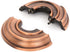 Renovators Supply Manufacturing Escutcheon Plate, 3.13 in OD, 1/2 in IPS, Antique Copper Finish Aluminum