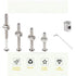LOTOKEMU M6x40/50/60/70/80 mm (16set) Crib Screw Kit Furniture Bolts Barrel Nuts Assortment for Bunk Beds, Cribs, Baby