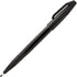 Pentel Sign Felt Tip Pens - Fiber-tipped, Box of 12 Felt Pens, 6 Blue and 6 Black Ink
