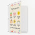 OJsensai Cute Teacher Thank You Card, Best Appreciation Gifts for Daycare Preschool Teacher, Thank You for Helping Me