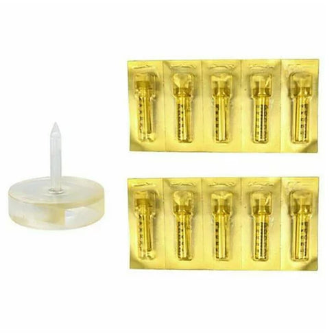 Disposable 10pcs 0.5ml Empty Ampoule - 1pc Adapter Cap Replacement Parts