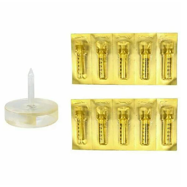 Disposable 10pcs 0.5ml Empty Ampoule - 1pc Adapter Cap Replacement Parts