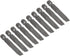 uxcell 10 Pcs 6mm Slotted Tip Magnetic Flat Head Screwdriver Bits, 1/4 Inch Hex Shank, 2-inch Length
