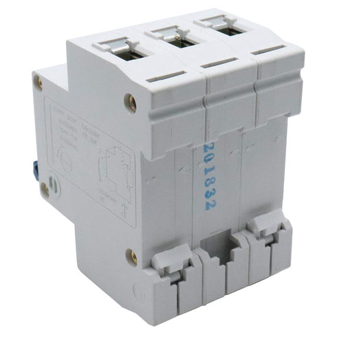 40 Amp Three-Pole Circuit Breaker Switch, Din Rail Mounted Home Use Circuit Breaker for Household Appliance Circuit Security Protection (DZ47-63 C40)