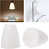 Set 4 4.52X3.93X3.93In Beaupretty Plastic Lampshades of Plastic Lamp Shades for Table Lamps Chandelier Ceiling Light