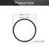 Othmro 25pcs Nitrile Rubber O-Rings, 1.5mm Wire Dia, 44mm OD for Oil or Air Sealing