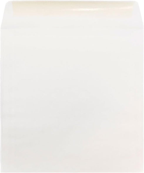 JAM PAPER Large Square Invitation Envelopes, 10 x 10, White, 25/Pack