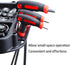 yuentoen T-Handle Allen Wrench Set, 4/5/6mm Bike Allen Hex Key Set with Ball End Screwdriver for Bicycle Repair (Red)