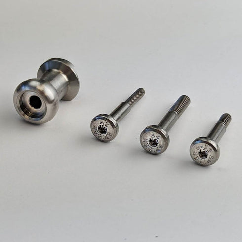 Spider Tool Holster - Drill Pins - Premium CNC Stainless Steel - Attaches to Any Brand Power Drill and Driver