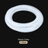 16ft Clear Silicone Tubing 1/4" ID x 3/8" OD, 6mm x 10mm Industrial Plastic Tubing for Pump Siphoning, Draining