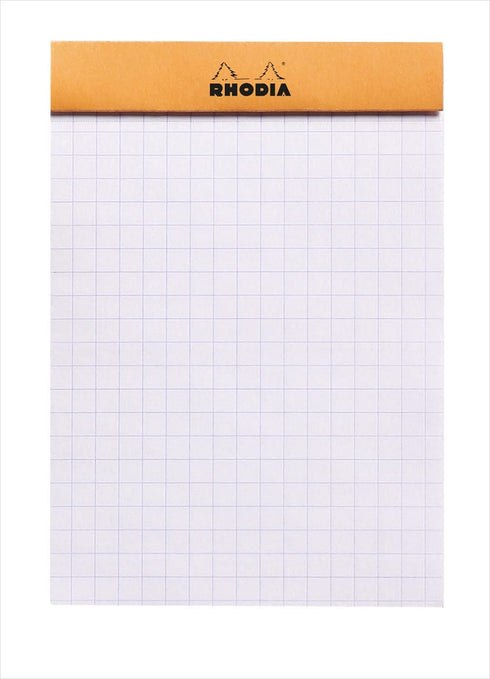 Rhodia Classic Orange Notepad 3.3 X 4.75 Grid (FBA_12200C) by Rhodia