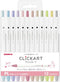 Zebra WYSS22-12CPL Clickart Water-Based Pen - PL12 Color Set