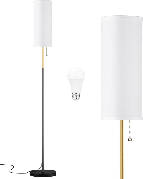 Ambimall 64'' Floor Lamp for Living Room with 3 Color Temperatures Bulb,