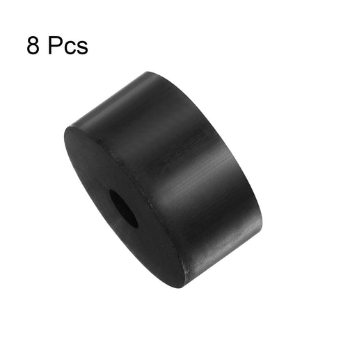 8pcs Rubber Spacer, 1.57 Inch OD Neoprene Round Anti Vibration Isolation Pads for Home Cars Boat Accessories