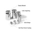 Calibration Weights Set, 7pcs 1-60g Calibration Gram Weights Kit with Tweezers for Digital Weight Scales