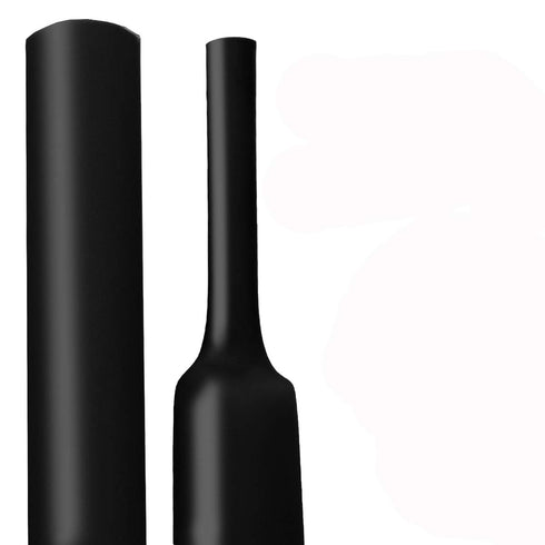 XHF 1-1/4 Inch (30mm) 3:1 Waterproof Heat Shrink Tubing Marine Grade Wire Cable Adhesive Lined Tube Insulation Seal