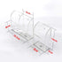 VANCORE Clear Wall Mounted Charging Station - Smart Phone & TV Remote Control Holder (1 Hole)