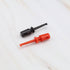 40PCS Multimeter Electrical Testing Single Hook Clip Grabber Test Probe Cable Clip Kit, 5 Colours