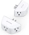 TROND Multi Plug Outlet Extender 2 Pack, Electrical Wall Outlet Splitter, 3 Way Outlet Wall Adapter