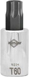 Mayhew Tools 16224 1/2" Square Drive Small Insert Socket Bit, Torx T60