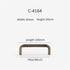 HYWZI 1Pcs Minimalism Knurled Textured Bronze Long Furniture Handles Wardrobe Kitchen Cupboard Cloakroom Bedside