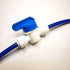 Malida Water Purifier Shut Off Ball Valve, 1/4inch OD Tube Quick Push to Connect Fitting, 10pcs