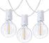 25Ft LED String Lights with 27 Shatterproof LED Clear Globe Bulbs, Indoor&Outdoor