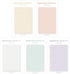 Monolike Smoothie Grid Sticky-it, 5p Set Self-Adhesive Memo Pad, 50 Sheets