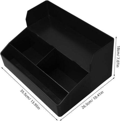 Countertop Counters Milk Tea Shop Organizer Large Capacity Paper Cup Holder Straw Storage Box Elegant Design for Clean