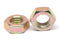 ASMC Industrial 3/8-24 Fine Thread Grade 8 Hex Jam Nut Alloy Steel Yellow Zinc