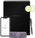 Rocketbook Flip Smart Notepad, Black Cover, Lined/Dot Grid Rule, 8.5 x 11, White, 16 Sheets