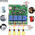 WiFi Wireless Inching Relay Momentary/Self-Locking Switch Module, DIY Smart Home Remote Control, DC 5-32V, AC90-260V