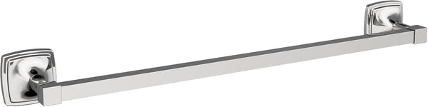 Amerock BH3609326 Chrome Towel Bar, 18 in (457 mm) Towel Rack, Stature Bathroom Towel Holder, Bath Accessories