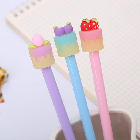 sencoo 24 Pack Cute Cartoon Gel Black Ink Pens, Assorted Styles for Kids Birthday Present, School Prize, Fun Girl Pens