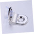 10 Closet Balacoo Stainless Steel Corner Shelf Support Brackets with Screws Heavy Duty Cabinet Fixing Clips
