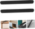2pcs Veemoon Side Mount Cabinet Drawer Slides with Smooth Wheel Track Guides for Dressers Wardrobes Bedside Cabinets