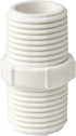 10pcs 0.75 Inch PVC Nipple Male to Male coupling adaptor of Thread plumbing PIPE connection 3/4Inch (3/4" pack of 10) by FangKingNo