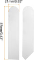 PATIKIL Flat Curved Spudger Kit Pry Blade Professional Stainless Steel Metal 0.3mm Ultra Thin Pry Opening Tool for Mobile Phone Repair