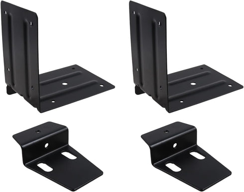 1 Set Joint Right Angle Shelf Bracket L Brackets for Bathroom Cabinet