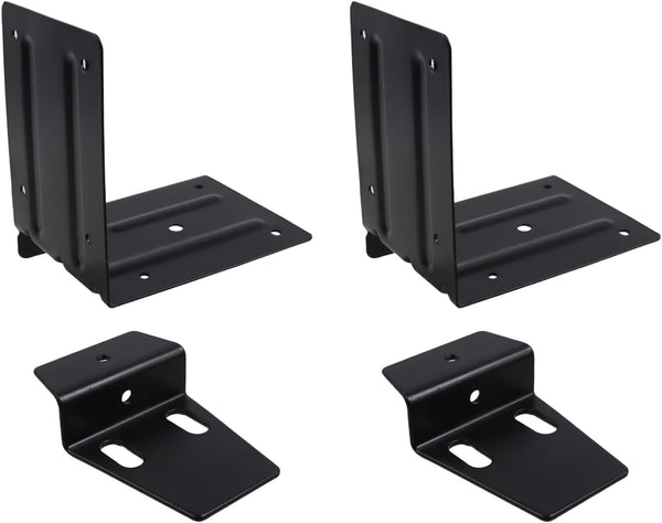 1 Set Joint Right Angle Shelf Bracket L Brackets for Bathroom Cabinet