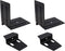 1 Set Joint Right Angle Shelf Bracket L Brackets for Bathroom Cabinet