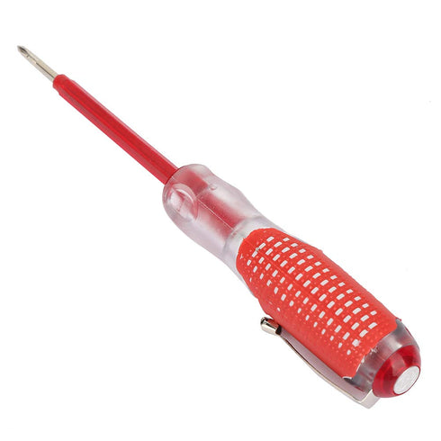 Electronic Test Pen Screwdriver Pencil for Measuring Current, Durable Safety Rod, Plastic Electrical Sensor Tools