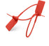 20pcs Plastic High Security Seal - Adjustable Self-Locking Pull Tight Cable Ties, Disposable Wire Padlock for Cargo