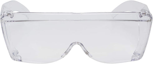 Calabria 3000 Large Fit Over Safety Glasses, Fitover Prescription Eyewear, Clear Men Women Wrap Around Tint