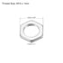 PATIKIL M10 1.0 30 Pack 2.5mm x Steel Hex Nuts, Metric Thread Zinc Plated Finished Hardware Nuts Screw Bolt Fasteners