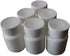 12 PCS 150 ML Plastic White Bottles, Empty Container with Screw Cap, Refillable Storage Holder for Different Items
