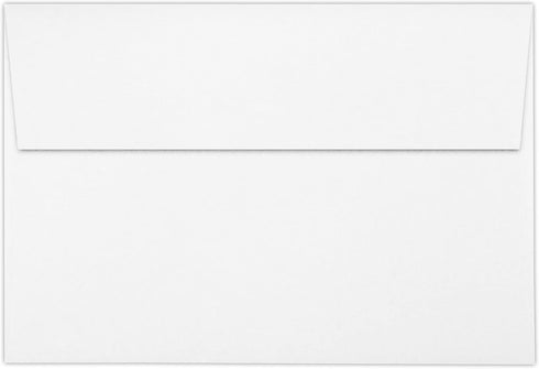 LUXPaper A8 Invitation Envelopes | 5 1/2" x 8 1/8" | Bright White | 50 Qty