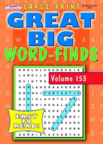 Variety Savings 12-Pack 1000+ Pack 8x10 Large WordSearch Puzzle Books for Adults, Aging Seniors Brain Stimulation Giant